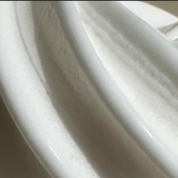 Close-up of a frozen yogurt swirl
